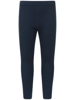 Mountain Warehouse Bleu - Ensemble de base en jacquard mérinos New