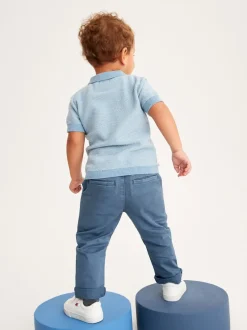 Next - Pantalon chino extensible (3mois-7ans) Bleu Online