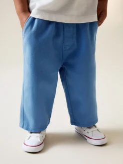 Next - Pantalon large à enfiler (3mois-7ans) Bleu Discount