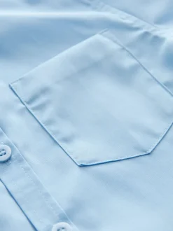 Next Bleu - 2{Paquet de chemises scolaires Manches courtes (3-17ans) Discount