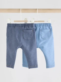 Next Bleu - Paquet de jambières pour bébé 2 (0mois-2ans) Hot