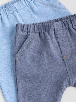 Next Bleu - Paquet de jambières pour bébé 2 (0mois-2ans) Hot