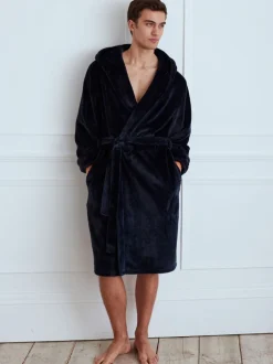 Chelsea Peers Bleu - Peignoir en polaire