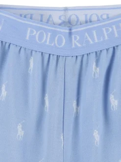Polo Ralph Lauren Bleu - - Ensemble pyjama - T-shirt et short avec logo en forme de poney Online