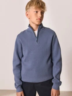 Next Bleu - Pull quart de zip (3-16ans) Sale