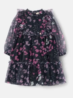 Angel & Rocket Bleu - Robe Cara en maille imprimée Sale