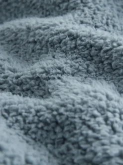 Next Bleu - Robe de chambre en peluche Outlet