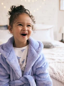 Next Bleu - Robe de chambre en polaire douce au toucher (9 mois-16 ans) Hot