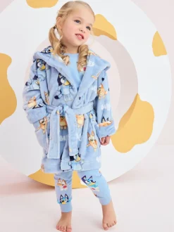 Next Bleu - Robe de chambre en polaire (9 mois à 8 ans) Outlet
