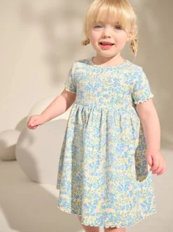 Next - Robe en jersey côtelé (3mths-7yrs) Bleu New