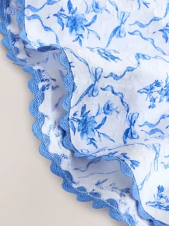 Next Bleu - Robe Fleuri manches ange (3-16ans) Online