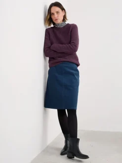 Seasalt Cornwall Bleu - Jupe à queue d'aronde