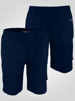 D555 Bleu - Short cargo NICK avec poches en forme Best