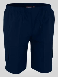 D555 Bleu - Short cargo NICK avec poches en forme Best