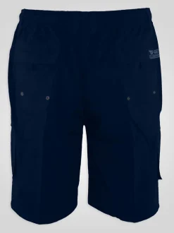 D555 Bleu - Short cargo NICK avec poches en forme Best