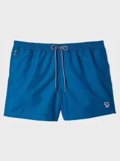 PS Paul Smith Bleu - Shorts à logo Best