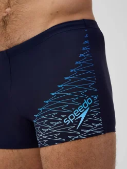 Speedo Bleu - Medley Logo Aqua Shorts