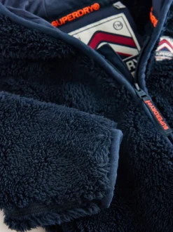 Superdry Bleu - Teddy Combinaison en polaire Discount