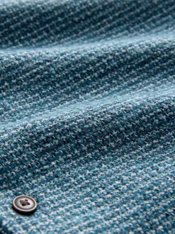 Next Bleu - Surchemise texturée Veste-chemise