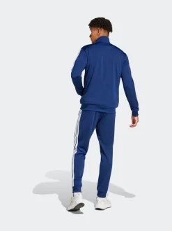 adidas - Survêtement Sportswear Basic 3 bandes en tricot Bleu Best