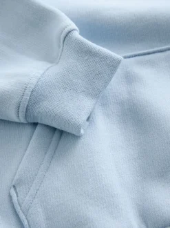 Baker by Ted Baker Bleu - Sweat à capuche oversize en relief Clearance