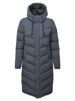 Tog 24 Bleu - Raleigh Thermal Padded À capuche Long Coat Online