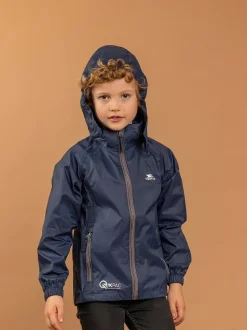 Trespass Bleu - Veste imperméable pliable Qikpac X Sale