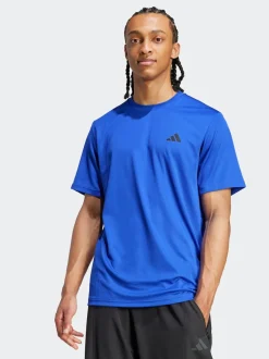 adidas - T-shirt de formation Train Essentials Bleu New