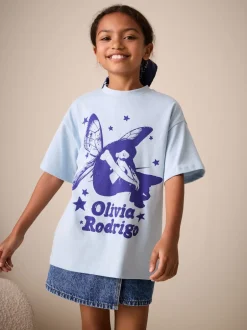 Next Bleu - T-shirt oversize Olivia Rodridge (3-16ans) Best