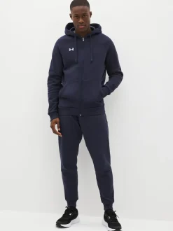 Under Armour Bleu - Rival Fleece Zip Up Hoodie