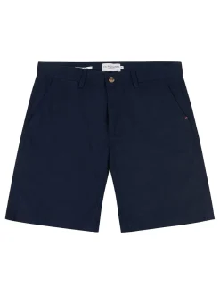 U.S. Polo Assn Bleu - US Polo Assn Short chino en lin Blend homme Outlet