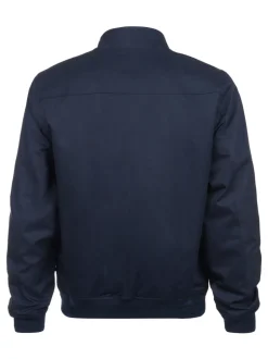 U.S. Polo Assn Bleu - . Veste Harrington en sergé de coton 100% pour hommes Clearance