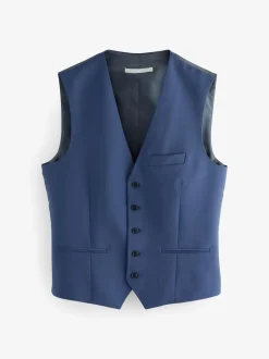 Next Bleu - Veste Coupe classique en Blend mélangée Motionflex Outlet