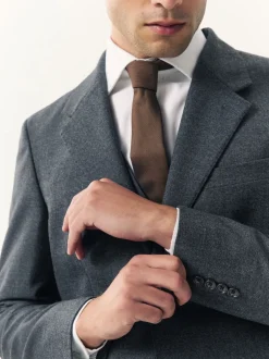 Next Bleu - Veste de costume habillée en laine mérinos Blend Sale