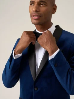 Skopes Bleu - Veste Paso habillée en velours Hot