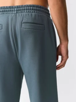 Next - Ajustement droit - Pantalon de jogging épais décontracté à dos brossé Bleu acier Best