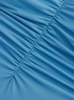 Next - Maillot de bain bandeau gainant Bleu acier Discount