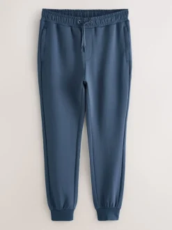 Next Bleu acier - Pantalon de jogging slim en modal doux à poignets Signature Hot