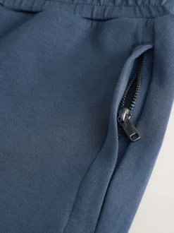 Next Bleu acier - Pantalon de jogging slim en modal doux à poignets Signature Hot