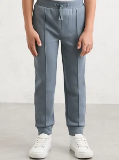 Reiss Bleu avio - Pantalon de jogging Premier Premium Interlock à cordon Best