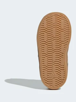 adidas - Vl Cour 3.0 Baskets bébé à crochets et boucles Bleu canard Best