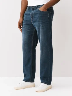 Next Bleu cendré - - Jeans stretch de confort Coupe ample Online