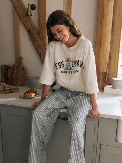 Next Bleu Charlie The Cockapoo - Pyjama en jersey à manches courtes Discount