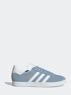 adidas originals - Gazelle Trainers Bleu Chrome