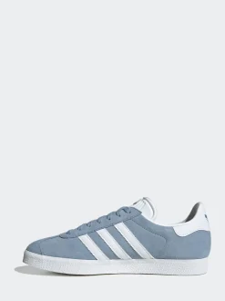 adidas originals - Gazelle Trainers Bleu Chrome
