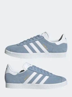 adidas originals - Gazelle Trainers Bleu Chrome