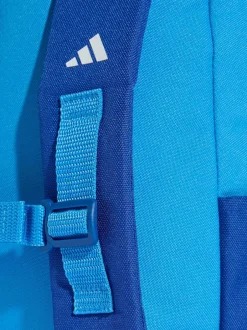 adidas - 3 Bar Sac à dos pour enfants Bleu clair Sale