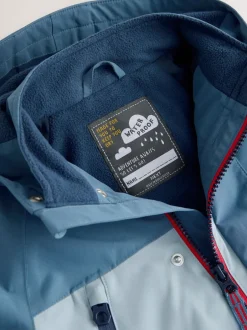 Next Bleu clair - Anorak doublé en polaire imperméable (3mois-7ans) Discount