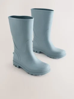 Next - Bottes en caoutchouc classiques Bleu clair Outlet