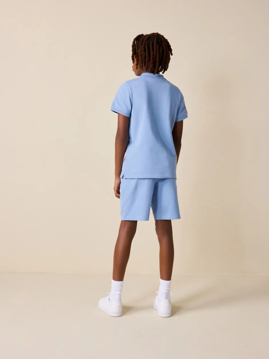 Next Bleu clair - Ensemble polo à manches courtes et short (3-16ans) Best